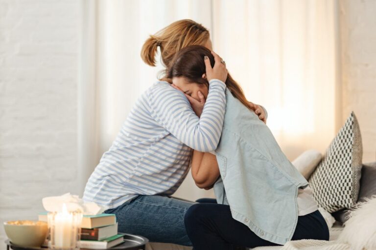 It's ok to let kids cry